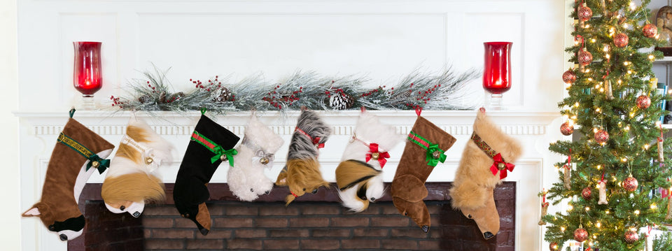 This Dachshund dog Christmas stocking is perfect for stuffing toys and treats into to spoil your fur baby for Christmas, or whatever holiday you celebrate!