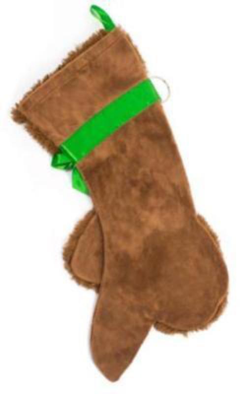 This Brown Poodle shaped Christmas dog stocking is the perfect gift for stuffing toys and treats into to spoil your fur baby for Christmas, or whatever holiday you celebrate!